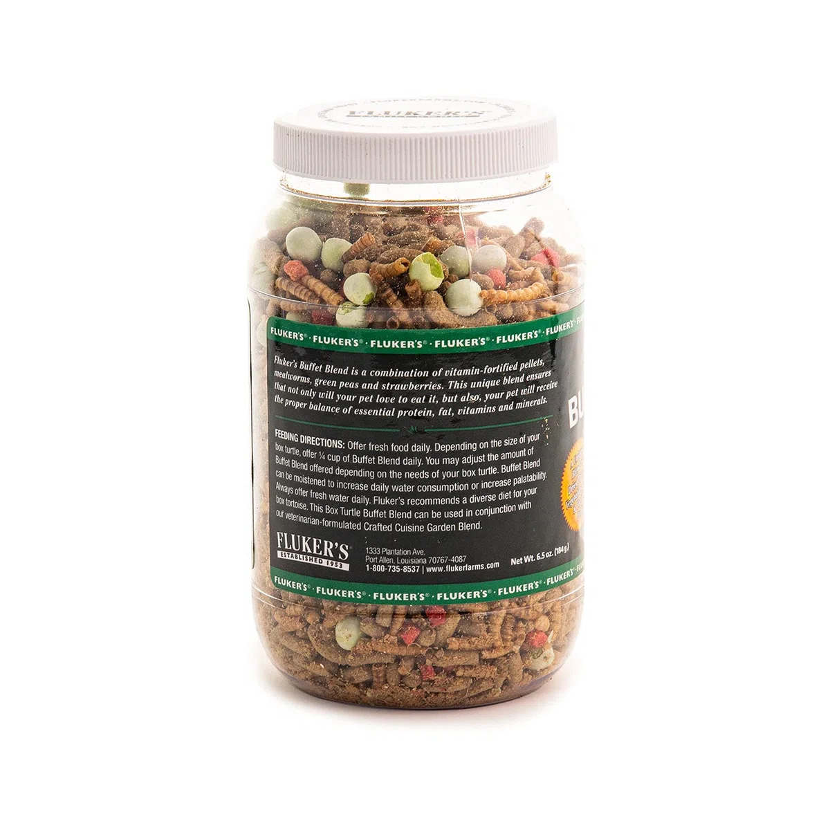 Fluker's Caja de comida para tortugas, 6,5 oz,