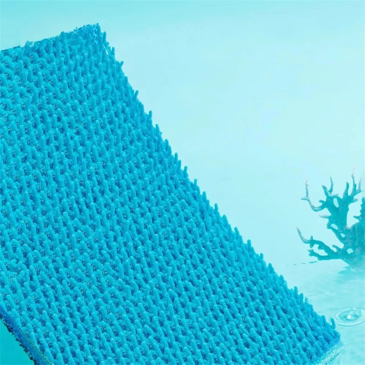 Almohadilla de esponja para filtro de acuario, Esponjas de filtro acuario 4 capas sin pegamento, lavables y recortables(40 x 30cm)