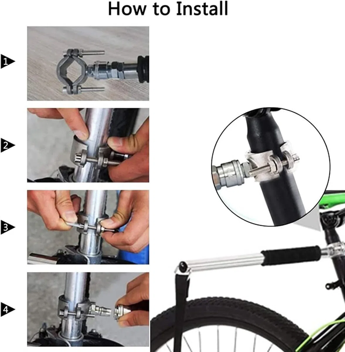 Correa de Perro sin Manos para Bicicleta, Ajustable para pasear, Entrenar, Correr y Montar en Bici con tu Mascota, Uso fácil, Segura y cómoda al Aire Libre