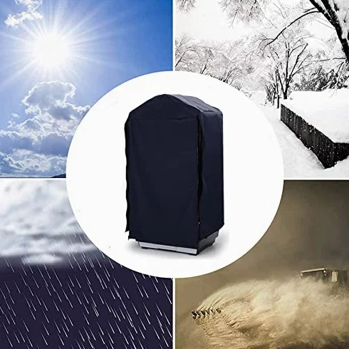 Funda grande para jaula de pájaros, a prueba de polvo, resistente al viento y al sol, funda protectora opaca para loros, protector de invierno y protector a prueba de luz para jaulas de pájaros