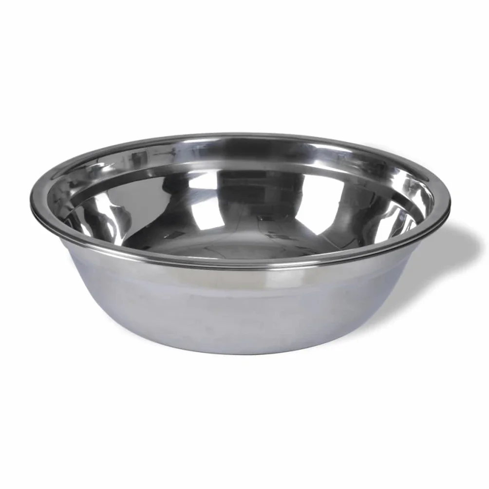 Comedero de altura ajustable, juego de 2 cuencos de acero inoxidable de 4,1 l, estación estable en forma de H para perros y gatos