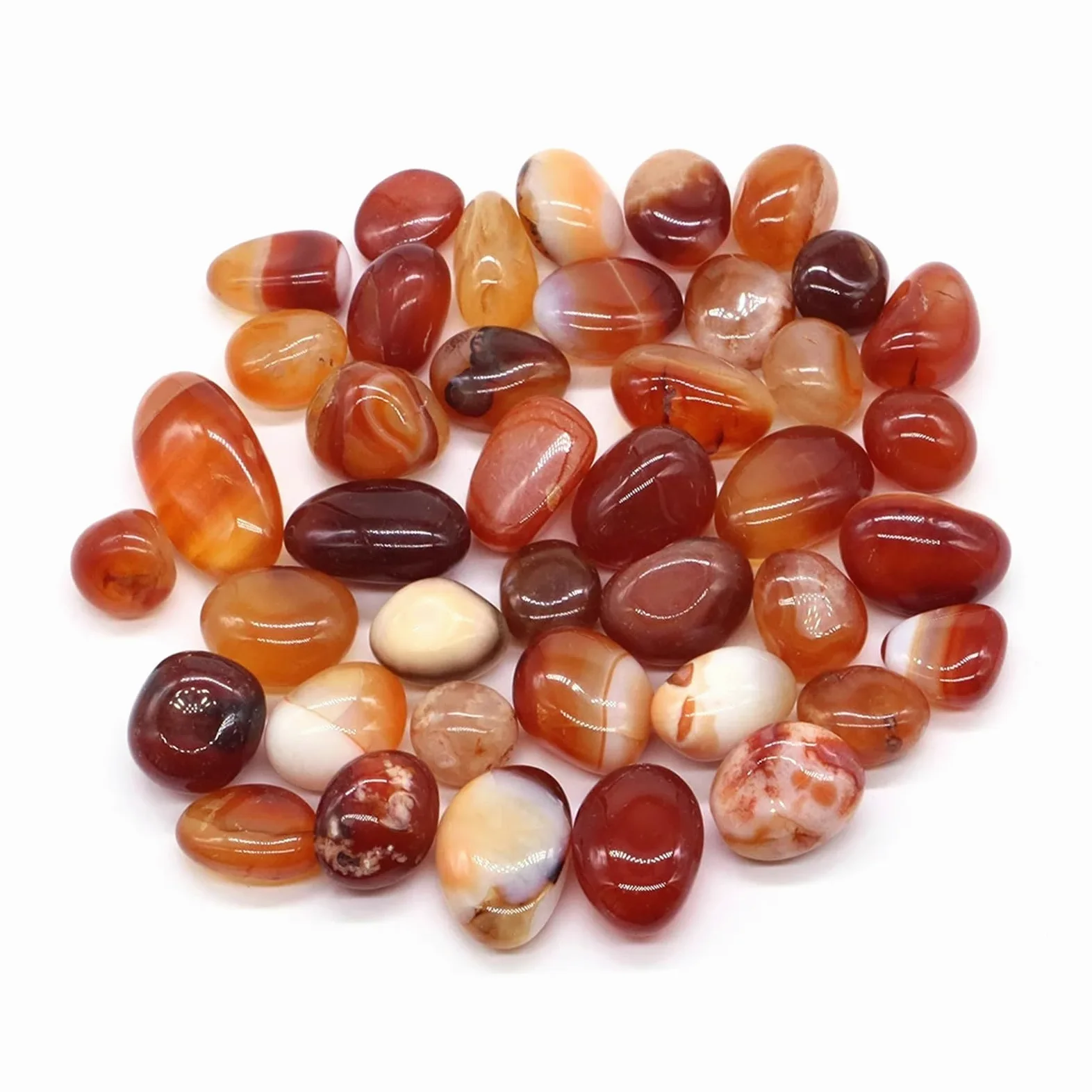 Piedras de Grava para peceras, Piedras De Grava for Acuario Y Jardín Multicolor Varios Tamaños(Color 18,100g)
