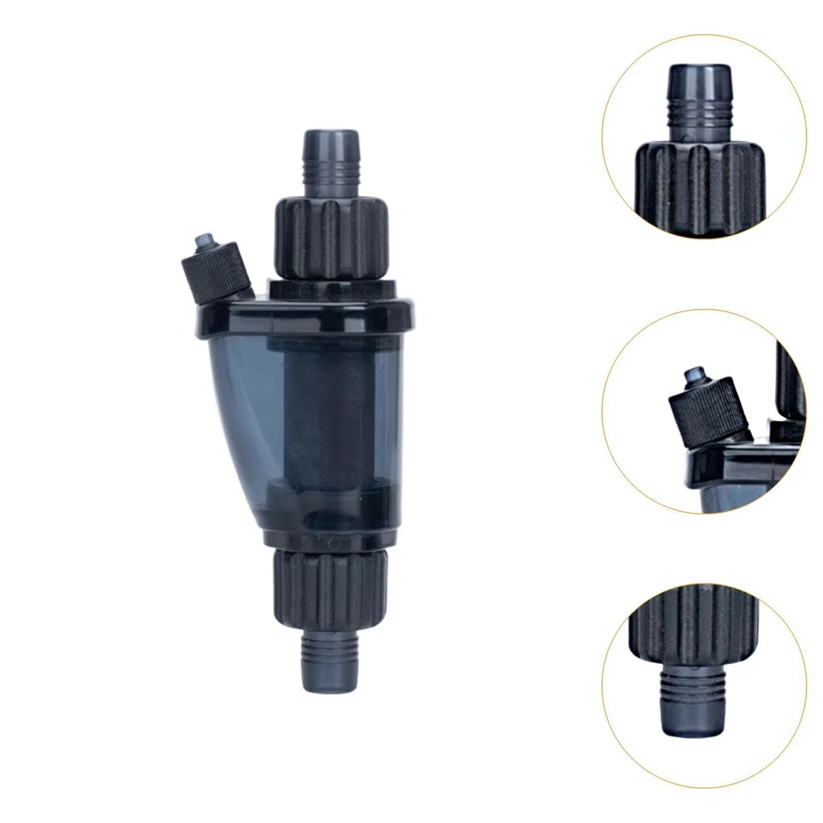 Difusor de CO2 para Acuario, Accesorio para Bomba de Aire, Burbujeador Práctico, Accesorio Refinador, Reactor Difusor de CO2 para Acuarios, para 12 Mm